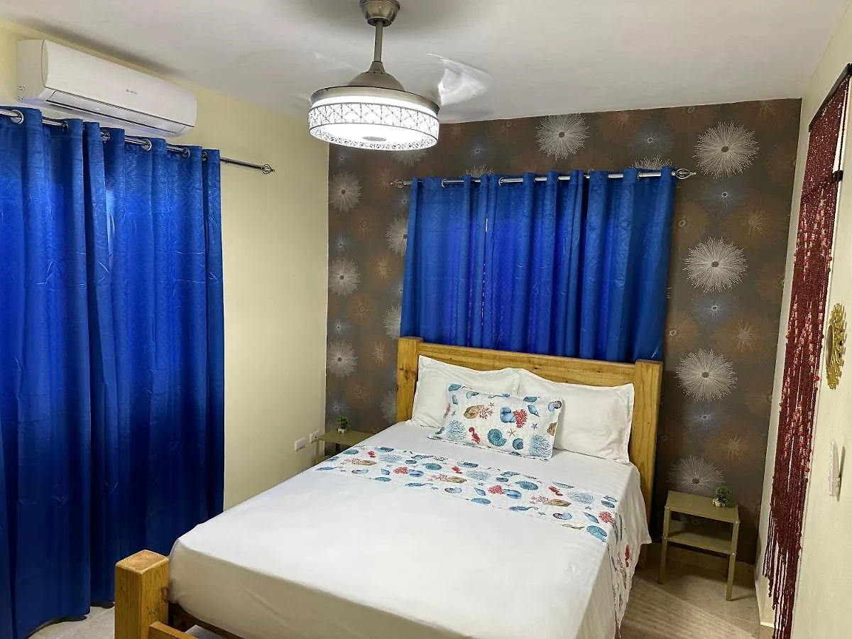 B-6 Apartamento Tipo Villa /piscina/BBQ/Acogedor en las montaña Jarabacoa